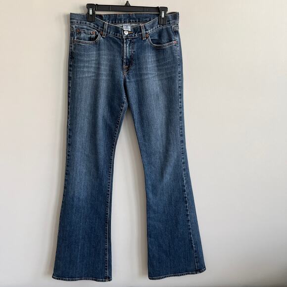 Lucky Brand Dungarees Denim Bootcut Jeans Size 10 81LS072 - Picture 1 of 10
